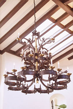 "Chandelier" 27 Lights by E. A. Chase